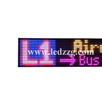 Letrero LED de Mensajes Móviles para Autobús, 16x128 RGB, Precio Económico