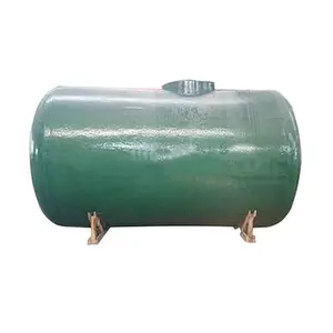 High quality 25m3 cylinder tank for acid diesel fuel storage with compartments