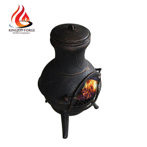 Chimenea exterior <span class=keywords><strong>de</strong></span> hierro fundido, <span class=keywords><strong>chimeneas</strong></span> <span class=keywords><strong>de</strong></span> fuego al aire libre - Product Image 6