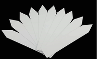 Etiquette de plante en plastique imperméable personnalisable pour le marquage des pots de fleurs et des jardinières de pépinière de jardin