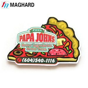 Imán de nevera para <span class=keywords><strong>pizza</strong></span>, artículo con diseño personalizado, promoción - Product Image 2