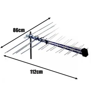 Produsen Tiongkok Yagi Antena UHF & VHF 32e Produsen Antena Logaritmik