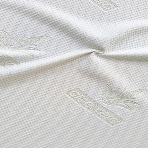 Sợi Nhuộm Mở Rộng <span class=keywords><strong>Satin</strong></span> Phong Cách 45% Aloe Vera 55% <span class=keywords><strong>Poly</strong></span> Thoáng Khí Tencel Jacquard Dệt Kim Nệm Đánh Dấu Vải - Product Image 1