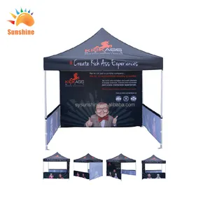 Gazebo personalizado impreso al aire libre grande 3x3 gazebo plegable toldo tienda feria tienda