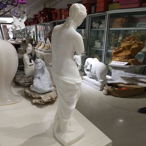 Famosas Esculturas y Tallados en Piedra, Estatua <span class=keywords><strong>de</strong></span> <span class=keywords><strong>Venus</strong></span> <span class=keywords><strong>de</strong></span> Milo <span class=keywords><strong>Griega</strong></span> en Mármol Blanco - Product Image 5