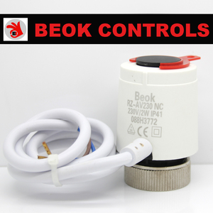 Nước manifold hoặc nước van Nhiệt thiết bị truyền động điện M30x1.5 230VAC thường đóng loại - Product Image 2