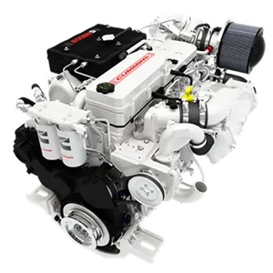 Motor diesel com 6 cilindros refrigerados à água 190hp QSB6.7-C190