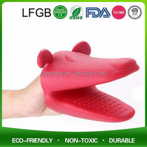 Animale A Forma di Silicone Resistente Al Calore Guanto di Gomma/Silicone Oven Mitt - Product Image 2