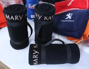 Manta plegable de lana portátil, manta de picnic con mango de transporte - Product Image 6