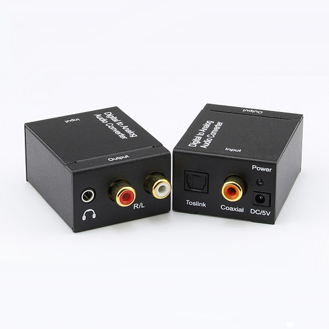 Factory Supply Multimedia HDMI Audio Extractor Digital to Analog Converter - TOSlink / Coaxial to Stereo