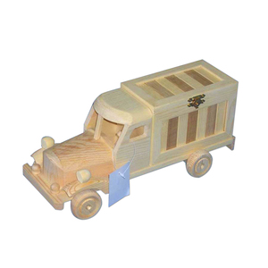 Camions et voitures en bois de jouet de sport, jouet en bois éducatif pour enfants - Product Image 1