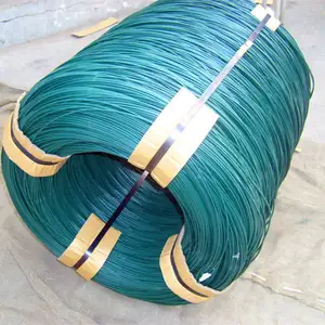 Colourful high tensile PVC coated iron wire