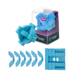 Assortimento di mini <span class=keywords><strong>puzzle</strong></span> <span class=keywords><strong>3D</strong></span> colorati in legno per bambini e <span class=keywords><strong>adulti</strong></span> - Product Image 5