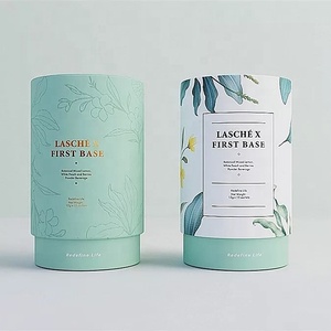 Pearl Art paper round gift boxes for Candle packing
