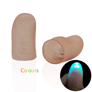 Ma Thuật Lừa Đạo Cụ Vui Novelty Gag LED Ánh Sáng Nhấp Nháy Ngón Tay Trẻ Em Tuyệt Vời Tuyệt Vời Đồ Chơi Phát Sáng - Product Image 4