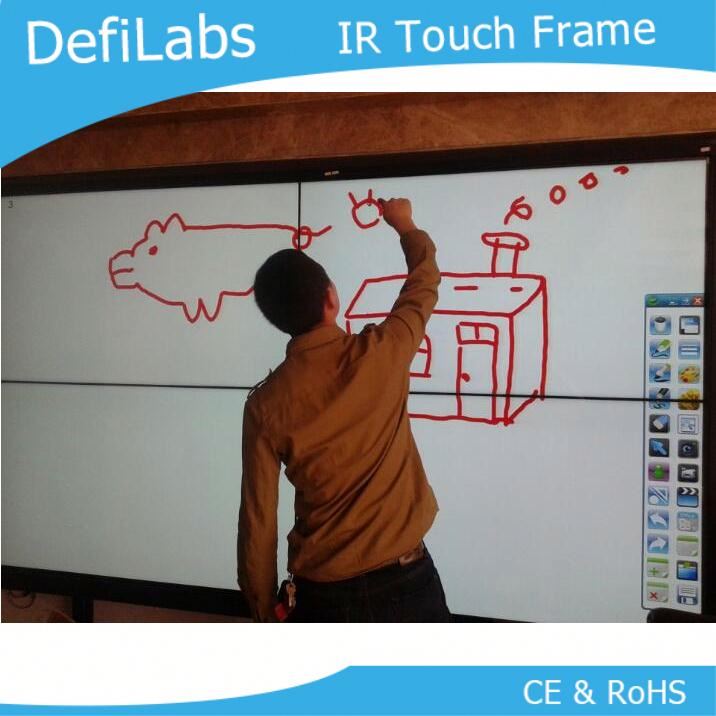 Мультисенсорная Фольга для сенсорного стола/светодиодного телевизора/экрана проектора 32/46/55/60/65/70/80/100/120 дюймов