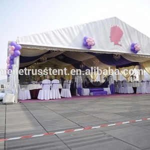 Matrimonio romantico tendone tenda copertura in tessuto PVC feste fiere all'aperto eventi include tessuto opzionale per <span class=keywords><strong>campeggio</strong></span> - Product Image 1