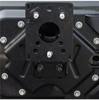 2 pièces de rechange de pare-chocs arrière, en acier, pour Jeep Wrangler, porte-pneu JK, livraison en 7 jours à dubaï, vente en gros