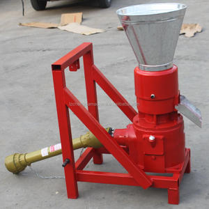 Utilisation extérieure PTO hêtre coquille de noix de coco sciure <span class=keywords><strong>presse</strong></span> à granulés machine combiner avec tracteur - Product Image 3