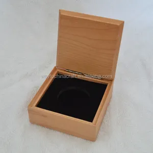 Customized Single Wooden Coin Box