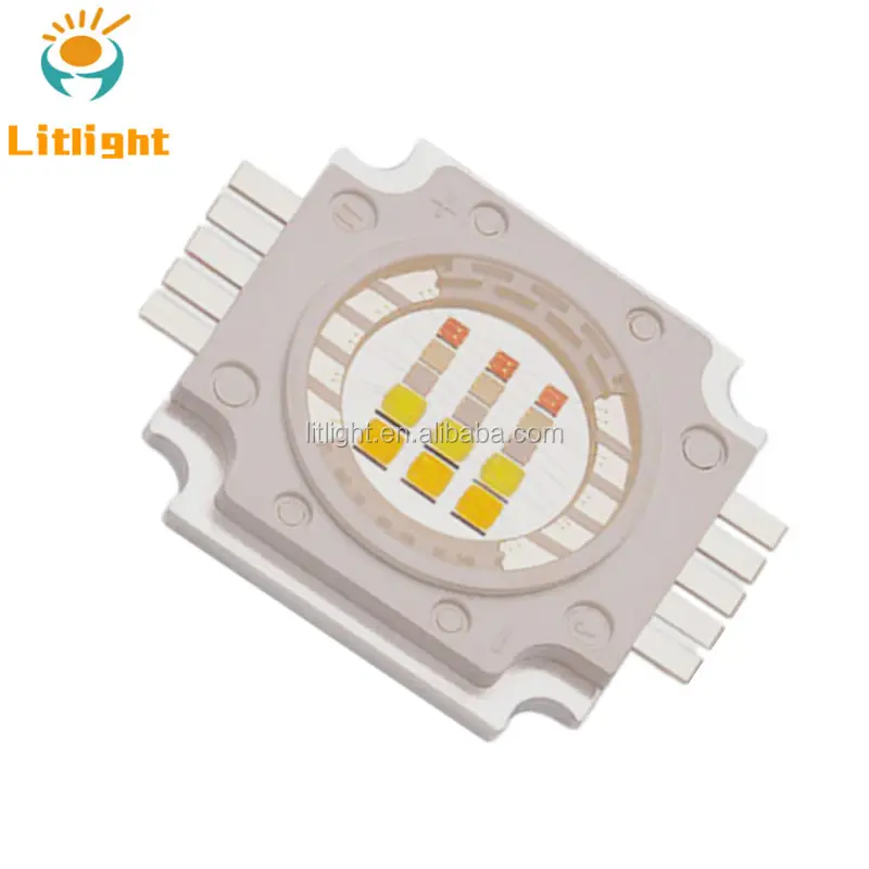 Bridgelux อุปกรณ์หลอดไฟ LED 15W rgbww 5in1แบบรวมสีแดงเขียวน้ำเงินขาวอบอุ่นขาว