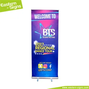 Trade Show Roll Up Standee Board Display