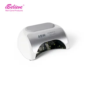 Ánh Sáng Mặt Trời 48W 18K Lai Soneone UV Dẫn Đèn Nail Cho Móng Tay Gel Đánh Bóng