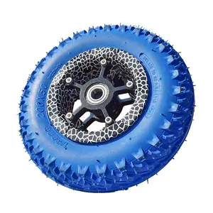 China Supplier 5 6 7 8 9 10 Inch Tyre Motorcycle Grinding Electric Kick Scooter Alloy Wheel Rim Air Ballon Rubber Wheel