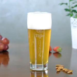 Gafas de cristal de estilo alemán para cerveza, 20oz