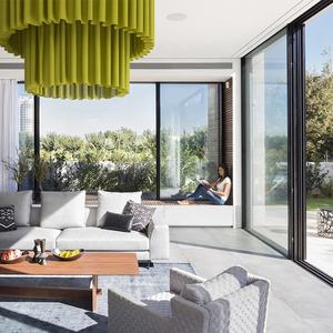 การออกแบบที่ทันสมัยเลื่อนประตูสำหรับห้องนั่งเล่น - Product Image 2