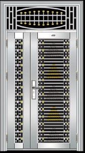 Venta al por mayor de hierro puerta de la Puerta de los precios de acero inoxidable de alta calidad diseño de puerta a prueba de viento parrilla de hierro puerta diseños - Product Image 3