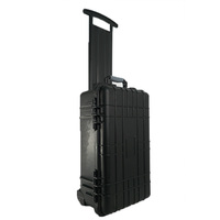 Boîte de rangement de voyage étanche PP boîte de rangement de protection en plastique chariot en mousse boîte à outils boîte en plastique chariot rigide