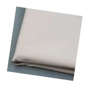 Échantillons gratuits Épais Tissu Extensible 100% Coton Polyester Spandex Tissu Sergé