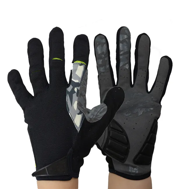 Черные силиконовые перчатки PRI с гелевыми вставками, дышащие, устойчивые к вибрации, для езды на велосипеде и гонок
