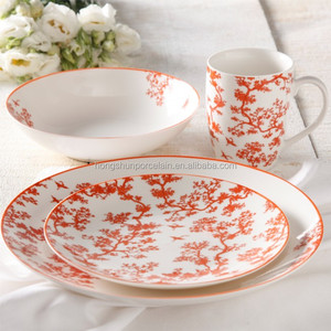 <span class=keywords><strong>Vaisselle</strong></span> de Noël en <span class=keywords><strong>porcelaine</strong></span> avec décalcomanies, 20 pièces (16 pièces pour la table) - Product Image 6
