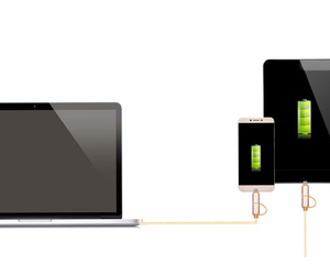 Fast <span class=keywords><strong>ชาร์จ</strong></span><span class=keywords><strong>2</strong></span> <span class=keywords><strong>In</strong></span> <span class=keywords><strong>1</strong></span> Micro USB Cable <span class=keywords><strong>Type</strong></span> <span class=keywords><strong>C</strong></span> ถักไนลอนข้อมูล Sync สำหรับ Samsung Android - Product Image 2
