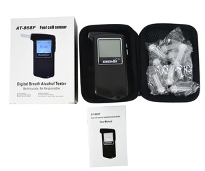 Professionele Hoge Nauwkeurigheid Brandstofcel Sensor Auto Veiligheid Elektrochemie Digitale Blaastest Alcohol <span class=keywords><strong>Tester</strong></span>, AT-868F - Product Image 4