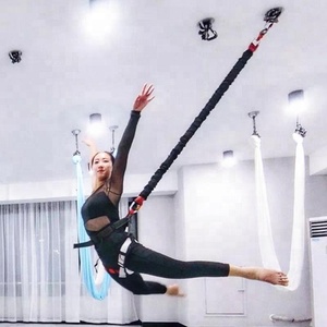 PRIOR FITNESS Professional Heavy Bungee Cord Jump For Home Gym Yoga Bungee 4D Training Pro Tool Bungee Exercise