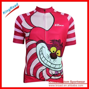 Professionnel personnalisé de <span class=keywords><strong>bande</strong></span> <span class=keywords><strong>dessinée</strong></span> conception cyclisme jersey vêtements <span class=keywords><strong>vélo</strong></span> porter - Product Image 1