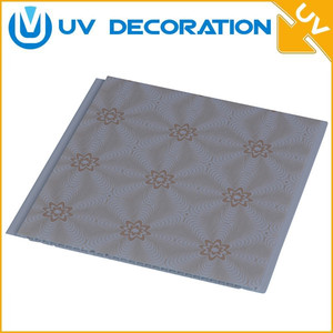 Enclavamiento lavable laminado interior decoración de la pared del pvc panel de techo para <span class=keywords><strong>el</strong></span> mercado de líbano - Product Image 2