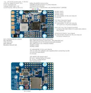 Matek Systems F405-WING F405 Flight Controller Built-in inverter for SBUS input RC Drone For RC Multicopter