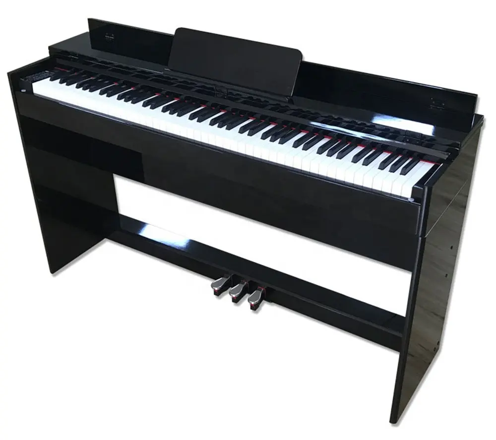 Çocuk yetişkin aile 88 anahtar dijital standı piyano elektrikli piyano klavyesi boya lake