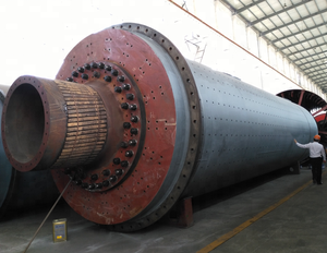 מטחנת צמנט/טחנת כדורים חדשה של PENGFEI בגודל 2x11 מטר עם מנוע 570 קילוואט 380 וולט, מהירות סיבוב 22 סל\\\"ד, גודל הזנה 25 מ\\\"מ - Product Image 1