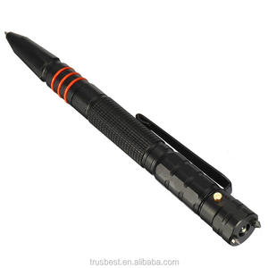 नई Multifunctional टंगस्टन स्टील के साथ सामरिक कलम उपकरण एलईडी टॉर्च मशाल दीपक आत्म सुरक्षा सुरक्षा - Product Image 4