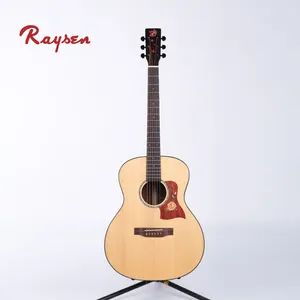 Kualitas tinggi kayu Solid model cutaway Akustik gitar harga murah untuk dijual