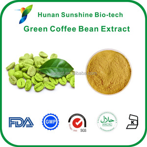 Halal ácido Clorogénico 50% grano de café verde extracto soluble en agua precio - Product Image 1