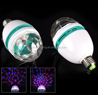 Ampoule Led rotative en cristal, livraison gratuite, B22/E27