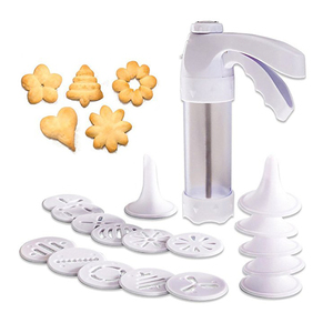 Molde para <span class=keywords><strong>Galletas</strong></span> con Pistola de Presión, 12 Moldes de Flores + 6 Boquillas para Decoración de Repostería, Cortador de <span class=keywords><strong>Galletas</strong></span>, Máquina para Hacer <span class=keywords><strong>Galletas</strong></span> y Pasteles DIY - Product Image 5