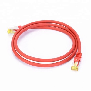 Đôi bảo vệ SFTP vá dây RJ45 500MHz 10 gam tinh khiết đồng trần cho Modem Router PC Mac, máy tính xách tay 2M <span class=keywords><strong>cat6A</strong></span> <span class=keywords><strong>sstp</strong></span> Cáp - Product Image 2