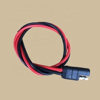 Konektor SAE 2 Pin Quick Disconnect PA66 12V Kabel Harness Otomatis untuk Baterai EV